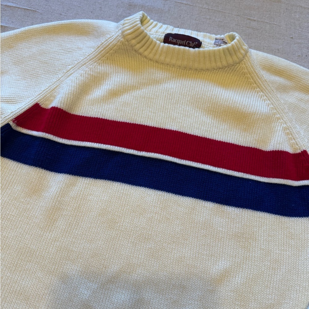 Vintage Racquet Club Sweater - Picture 2 of 13